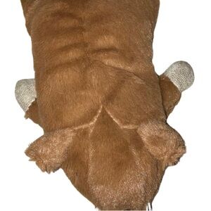 Spot brown plush crinkle cat nip cat toy brand new, barely used